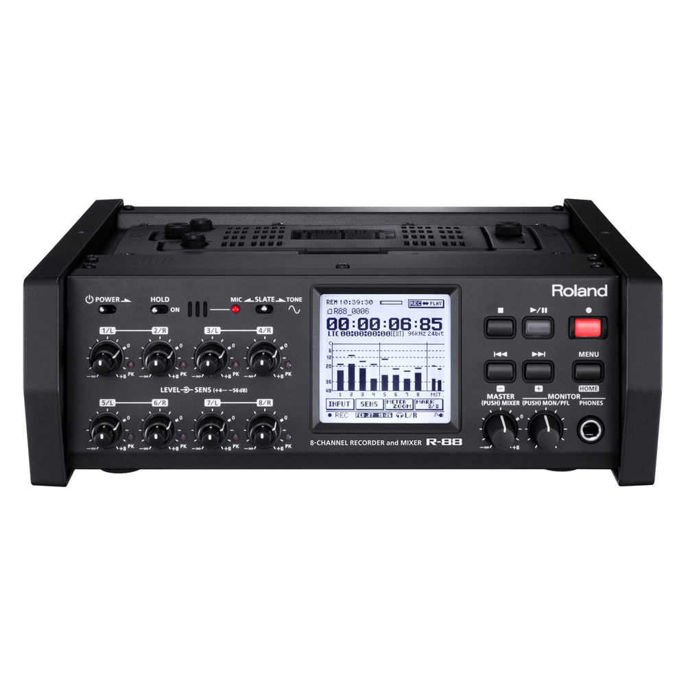 ROLAND 8CH PORTABLE RECORDER W SMPTE CODE