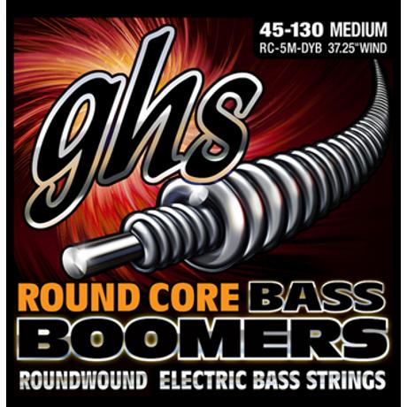 GHS BASS STRINGS ROUND CORE BOOMERS MEDIUM