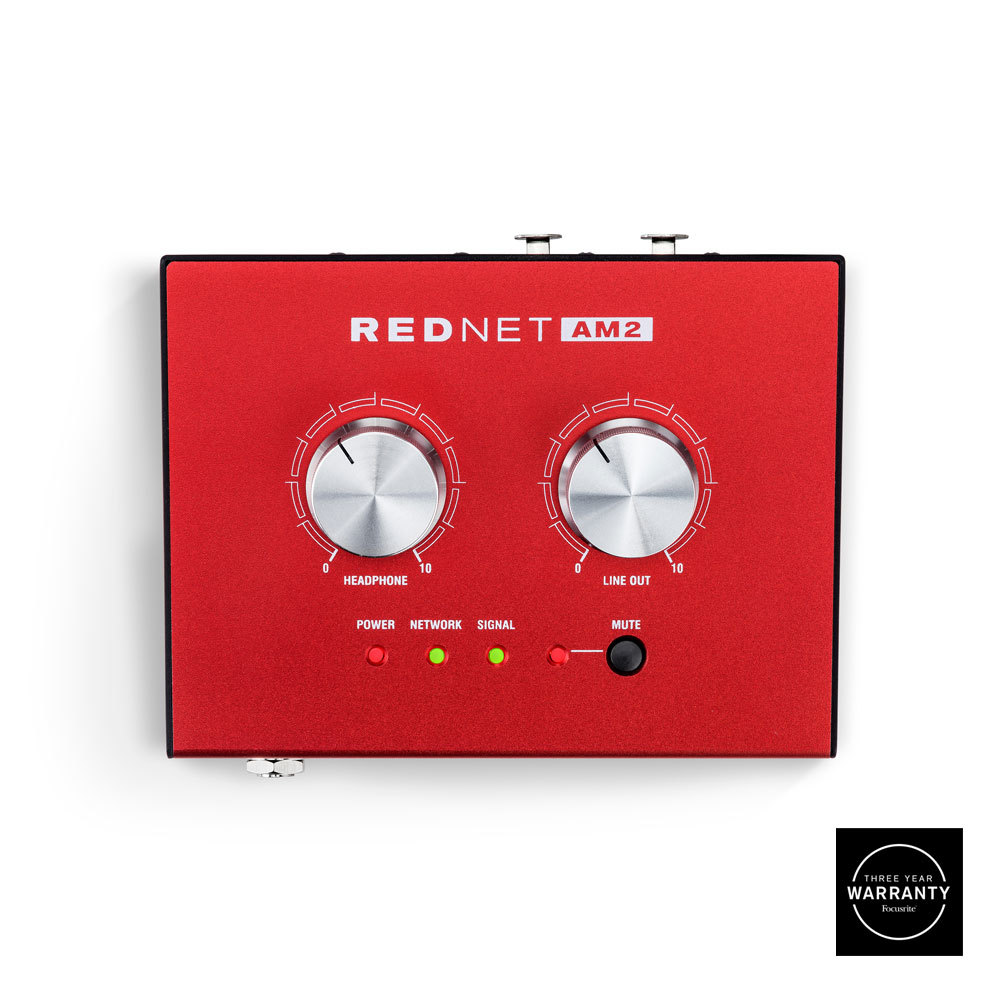 FOCUSRITE-PRO DANTE HEADPHONE AMPLIFIER