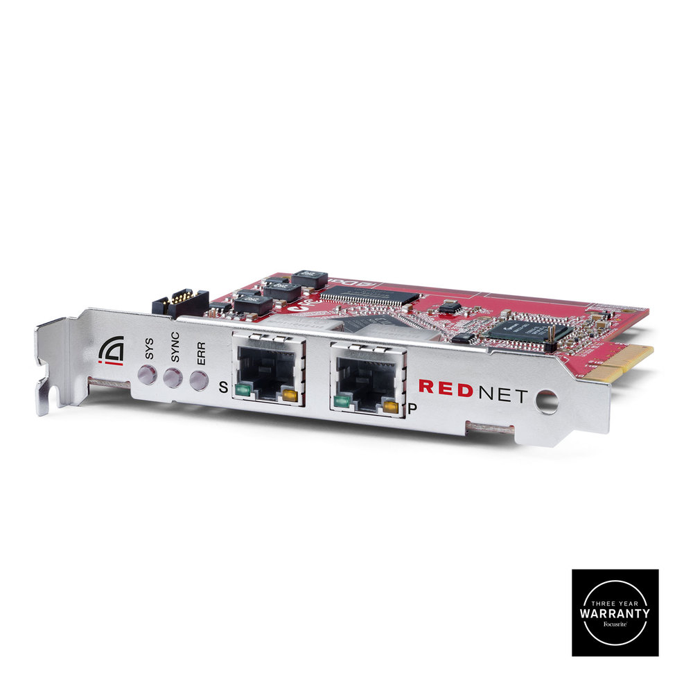 FOCUSRITE-PRO HOST ΚΑΡΤΑ ΣΥΝΔΕΣΗΣ REDNET