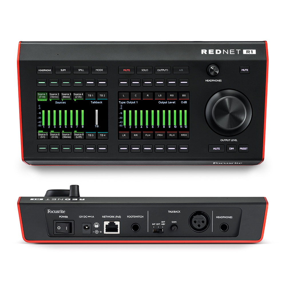 FOCUSRITE-PRO DESKTOP REMOTE CONTROLLER FOR RED INTER
