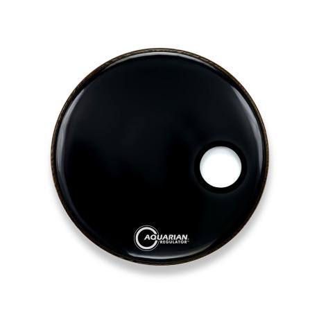 AQUARIAN 18'' FRONT SM HOLE W/RING BLK