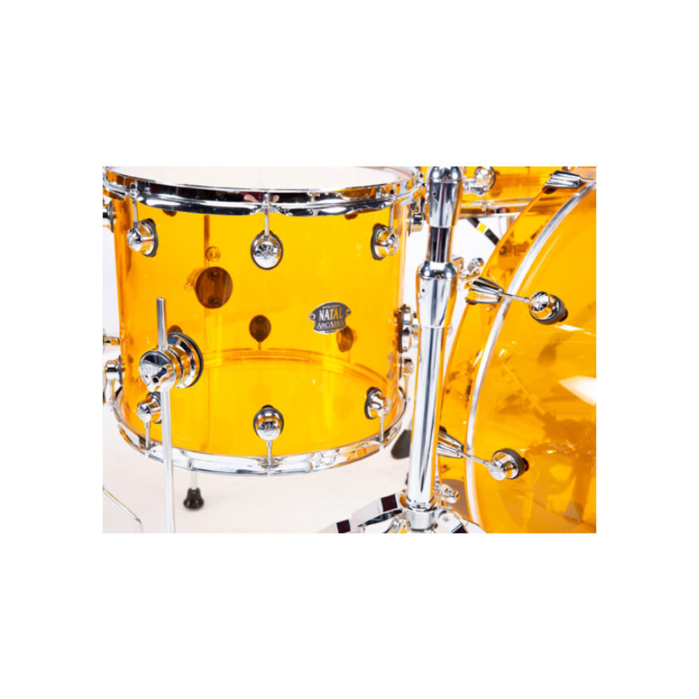 NATAL ARCADIA ACRYLIC 18'' FLOOR TOM Trans Orange