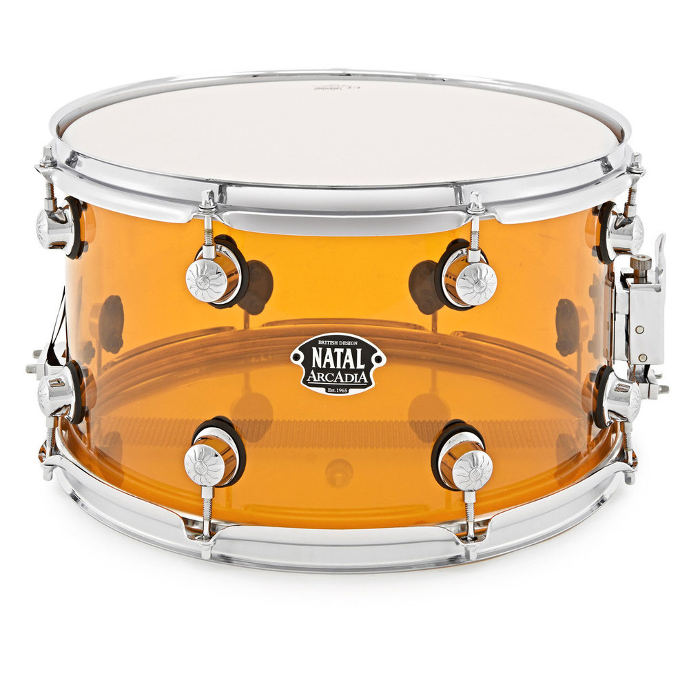 NATAL ACRYLIC SNARE DRUM 14x5,5 ORANGE