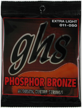 GHS ACOUSTIC GUITAR STRINGS PHOS