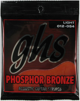 GHS ACOUSTIC GUITAR STRINGS PHOS