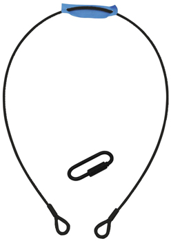 EUROLITE SAFETY BOND B 4X1000MM UP TO 15kg BLACK