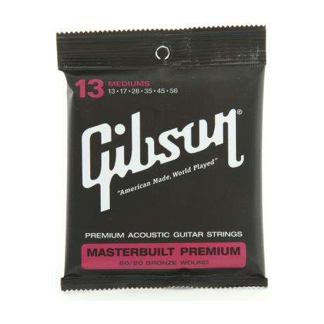GIBSON ΣΕΤ ΧΟΡΔΕΣ MASTERBUILT PREMIUM 80/20.013.056