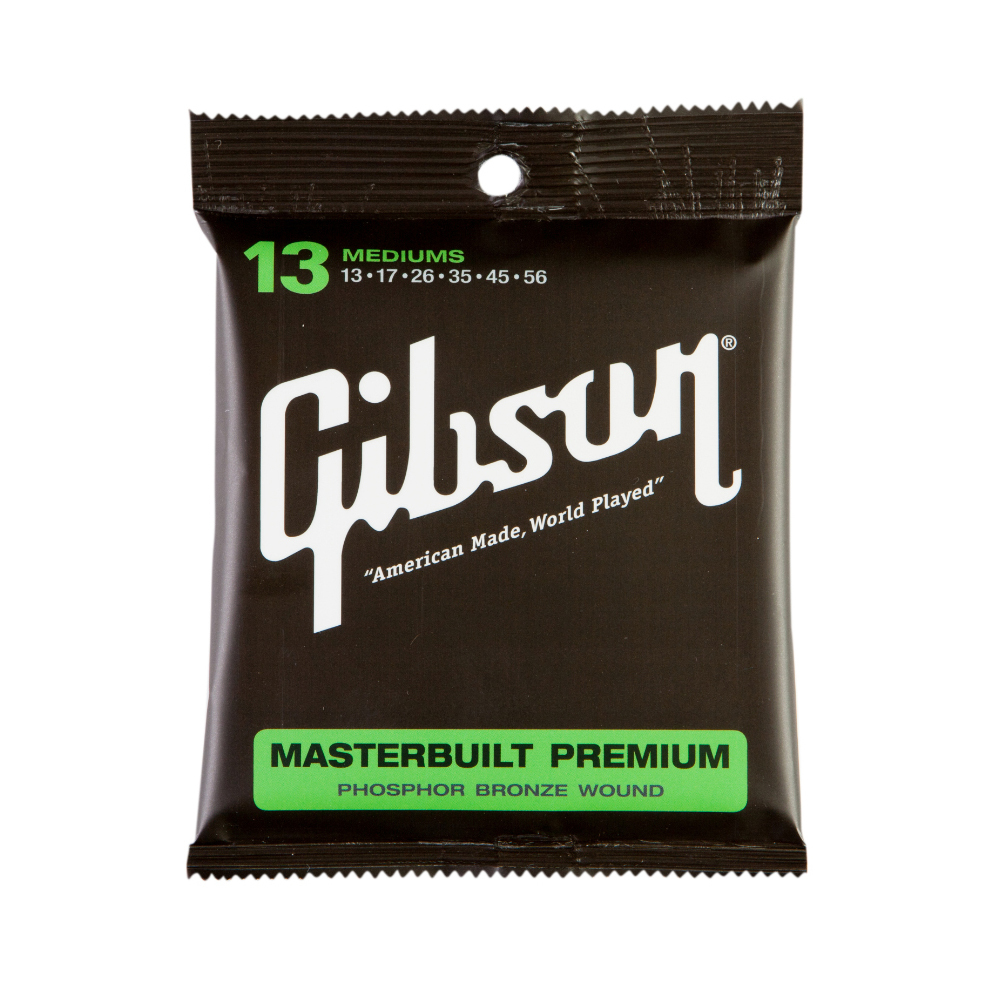 GIBSON ACOUSTIC GUITAR STRINGS MASTERBUILD .013-.056