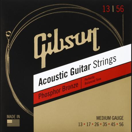 GIBSON GIBSON STRINGS FOR ACOUSTIC PH. BRZ MEDIUM (013-056)