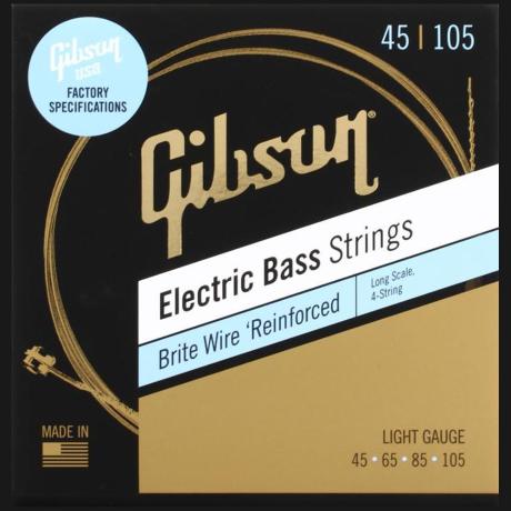 GIBSON GIBSON BASS STRINGS BRITE WIRE LONGSCALE L (045-105)
