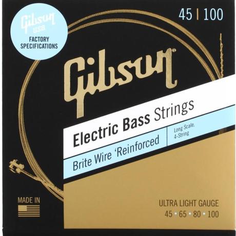 GIBSON GIBSON BASS STRINGS BRITEWIRE LONGSCALE UL (045-100)