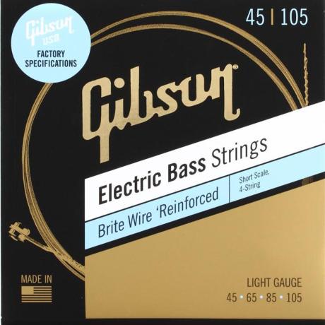 GIBSON GIBSON BASS STRINGS BRITEWIRE SHORTSCALE L (045-105)