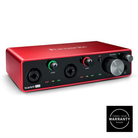 FOCUSRITE ΚΑΡΤΑ ΗΧΟΥ USB 4IN/4OUT