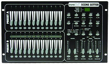 EUROLITE ΚΟΝΣΟΛΑ ΦΩΤΙΣΜΟΥ12/24-CH DMX