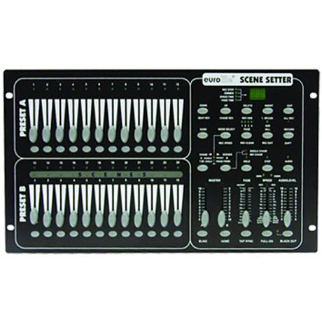 EUROLITE LIGHTING DESK 12/24 CHANNELS DMX