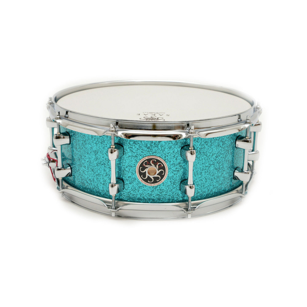SAKAE SAKAE Maple Snare 14x5,5 Turquoise Champagne