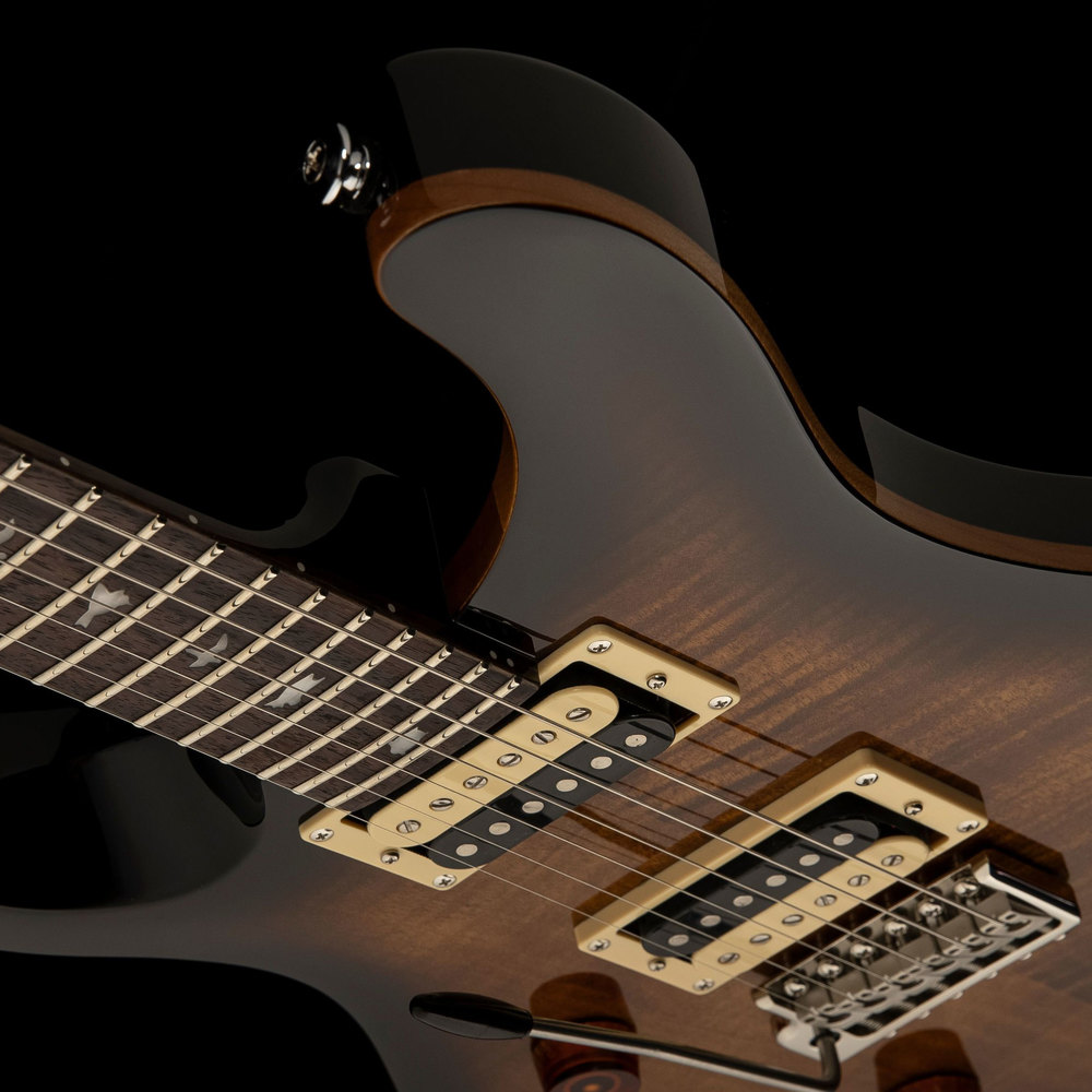 PRS GUITARS ΗΛΕΚΤΡΙΚΗ ΚΙΘΑΡΑ SE CUSTOM 24 L/H BLACK/GOLD/BURST