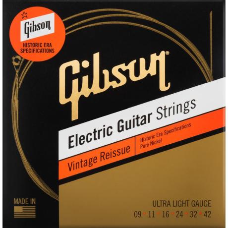 GIBSON GIBSON STRINGS FOR ELECTRIC VINT. REIS UL (009-042)