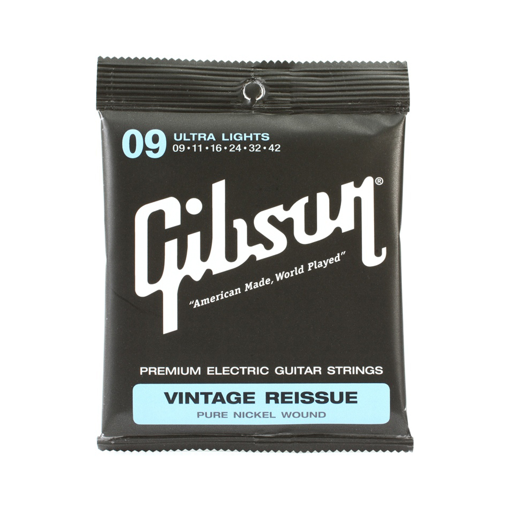 GIBSON ELECTRIC GUITAR STRINGS VINTAGE REISSUE 009-042
