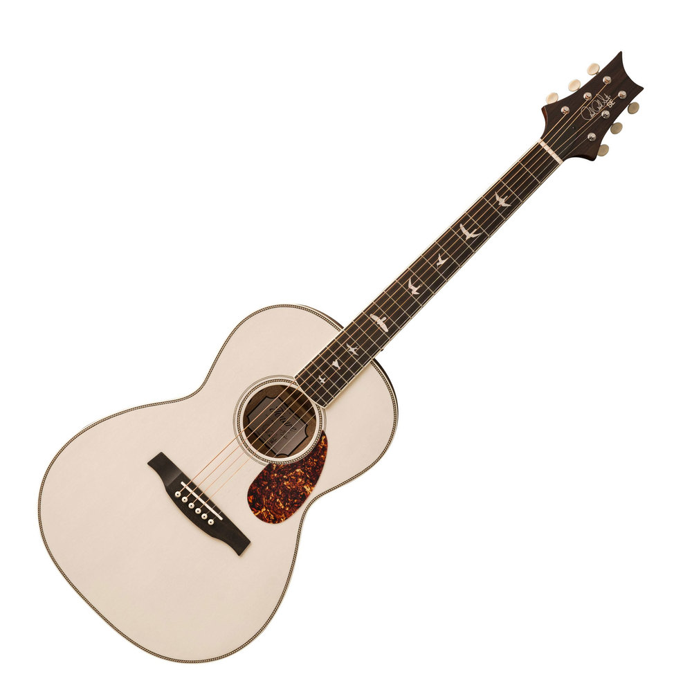 PRS GUITARS 2021 SE PARLOR W/PIEZO - SATIN ANTIQUE WHITE