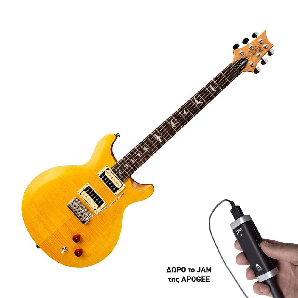 PRS GUITARS ELECTRIC GUITAR 2018 SE SANTANA YELLOW