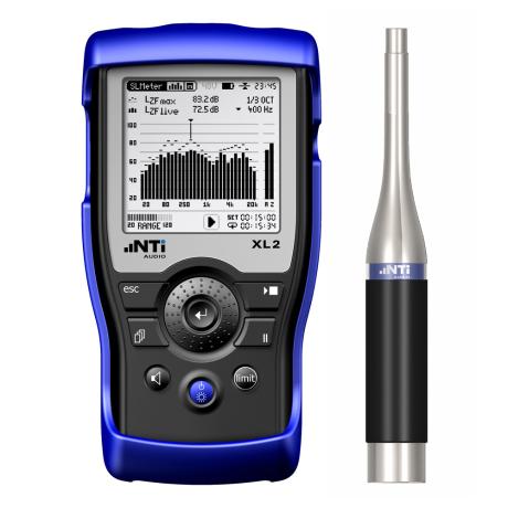 NTI ACOUSTIC ANALYZER XL2 WITH M4261 MICROPHONE