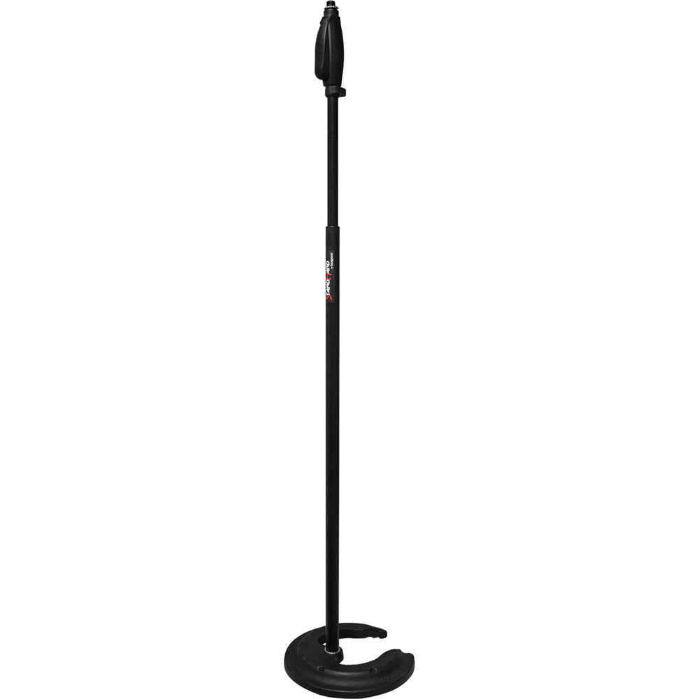 BESPECO STRAIGHT MIC STAND WITH ROUND BASE