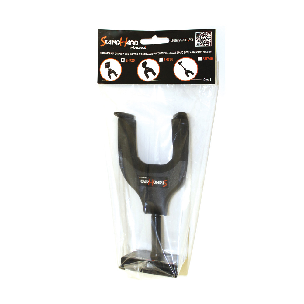 BESPECO GUITAR STAND WALL MOUNT FOR SLATWALL