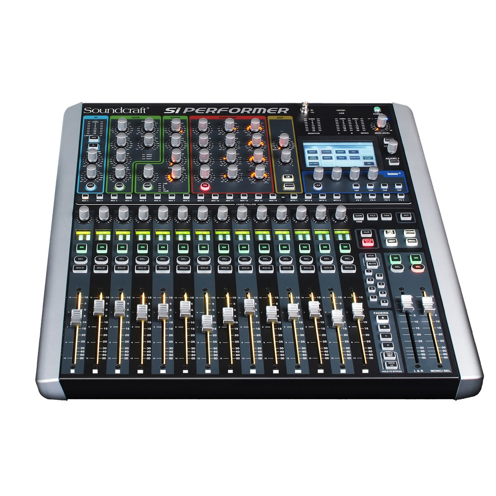 SOUNDCRAFT DIGITAL MIXING CONSOLE 16CH