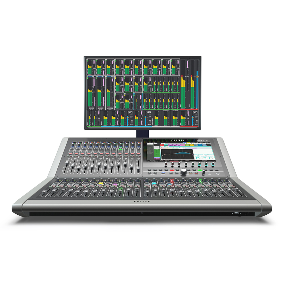 CALREC BRIO 36 FADER COMPACT BROADCAST CONSOLE