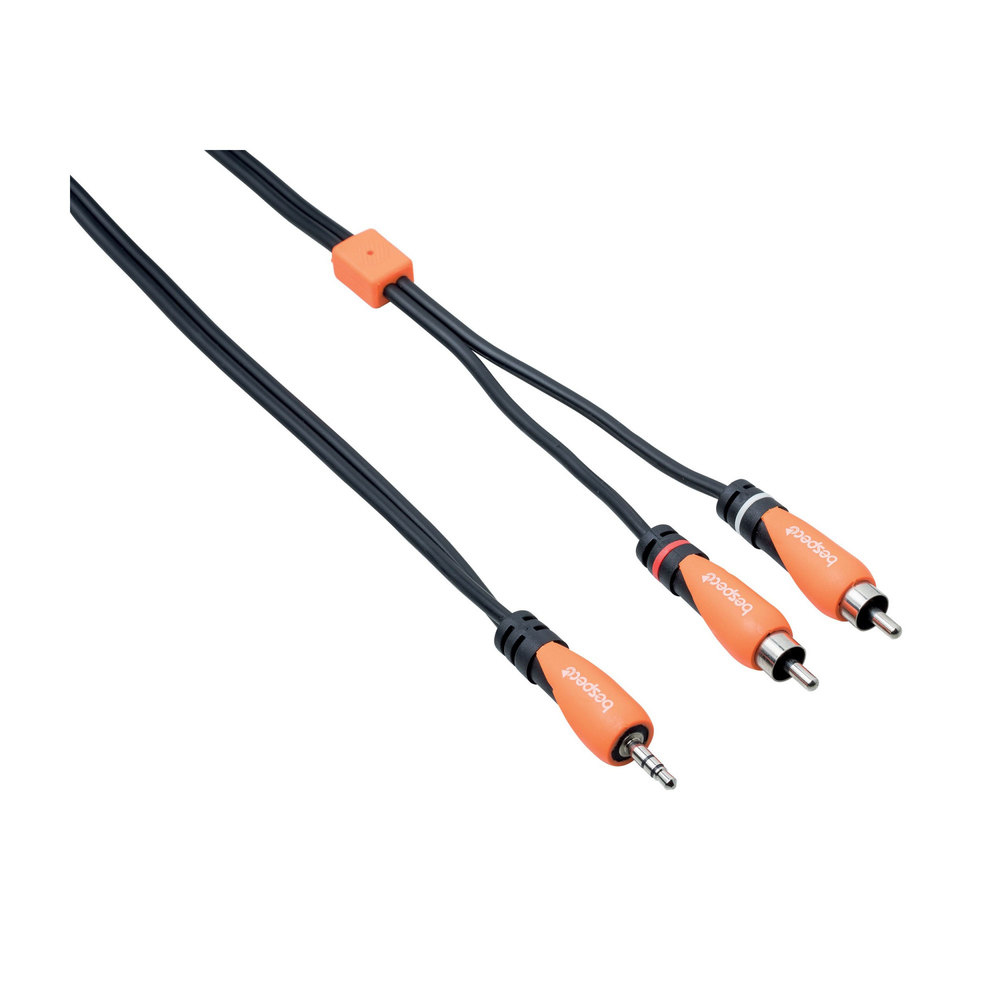 BESPECO ΚΑΛΩΔΙΟ ST.ΑΡΣ.ΚΑΡΦΙ ΣΕ 2RCA 1.8M