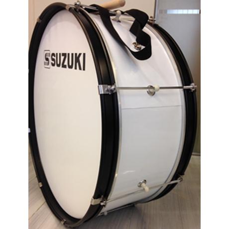 SUZUKI STUDENT BASS MARCHING DRUM 24''x8.5''x8-LUG W/DRUM