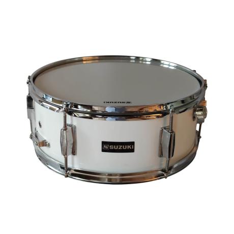 SUZUKI 14''x5.5''x6 LUGS SNARE DRUM W/SLING & STICKS w