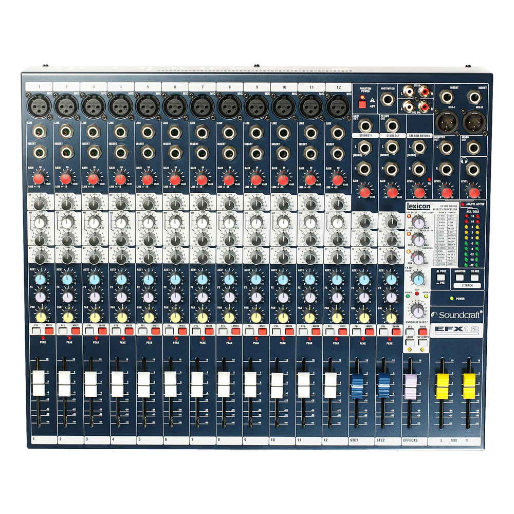SOUNDCRAFT MIXING CONSOLE 12CH WITH DIGITAL EFFECTS