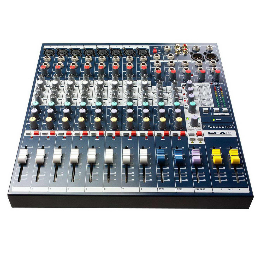 SOUNDCRAFT MIXING CONSOLE 8CH WITH DIGITAL EFFECTS