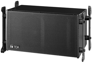 TOA 2 WAYS SPEAKER, 360W, 8'', 16Ω, 98dB
