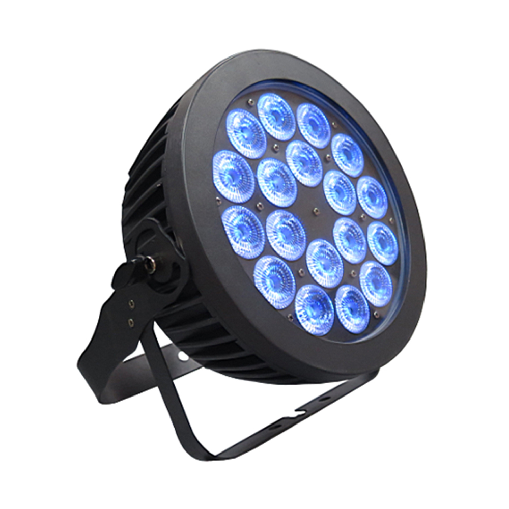 PLS LED PAR 25 18X12W RGBWAU IP65
