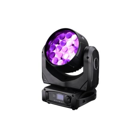 PLS LED WASH RGBW MOVING HEAD WITH 19X15W LEDS ZOOM