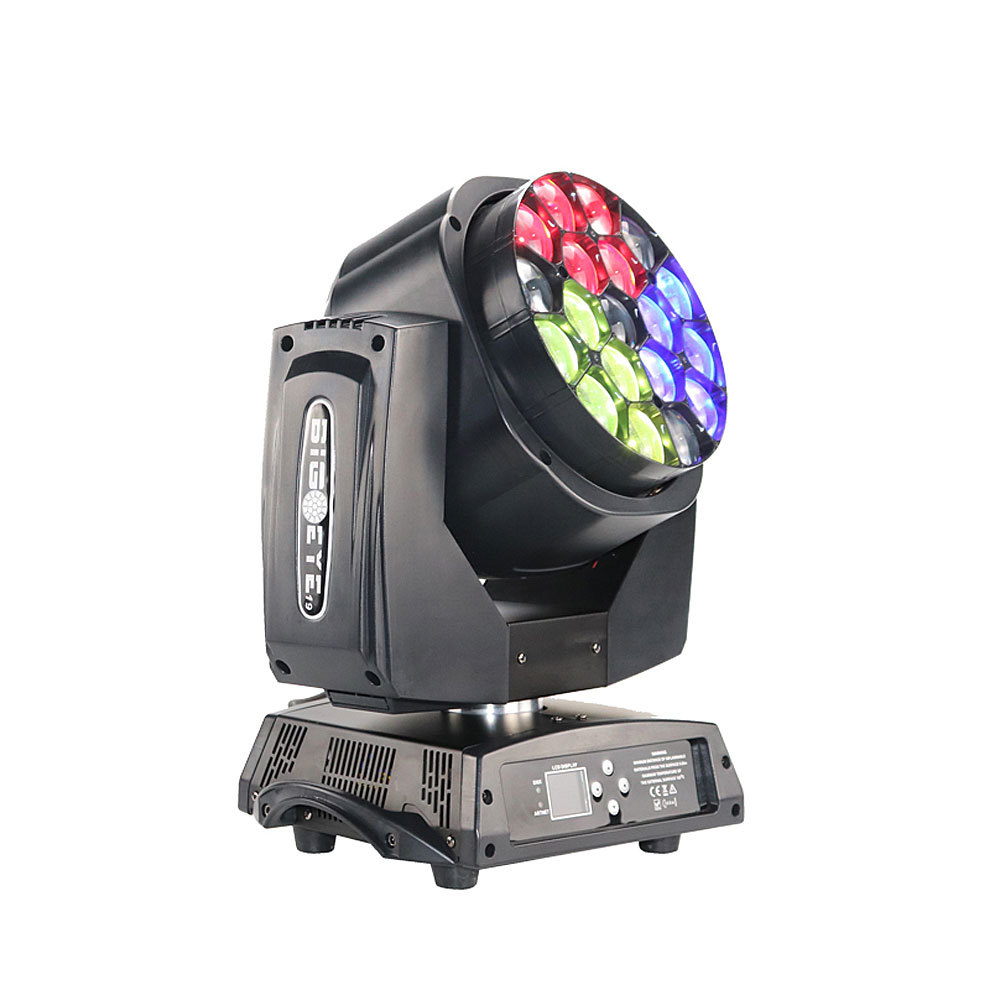 PLS LED ΚΙΝΗΤΗ ΚΕΦΑΛΗ WASH 19x15W, RGBW, 4 TO 60ΜΟΙΡΕΣ