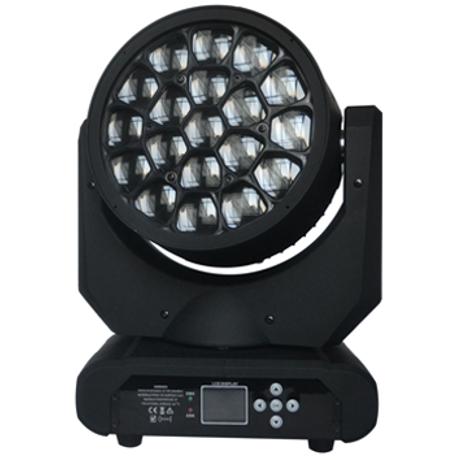STARAY LED ZOOM WASH ΚΙΝΗΤΗ ΚΕΦΑΛΗ RGBW 19X15W+KALEIDOSCO