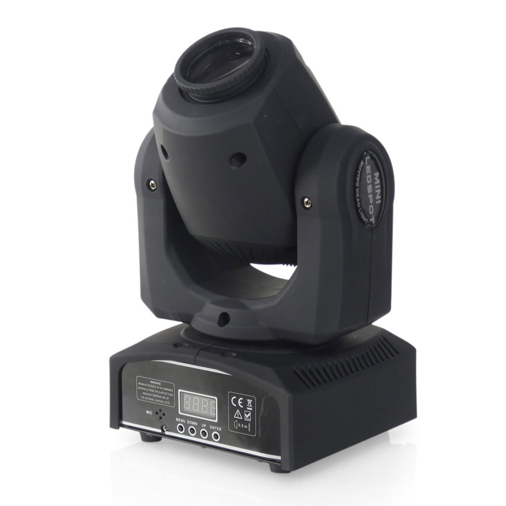PLS LED SPOT MOVING HEAD, 30W ,8 COLORS ,8 GOBOS