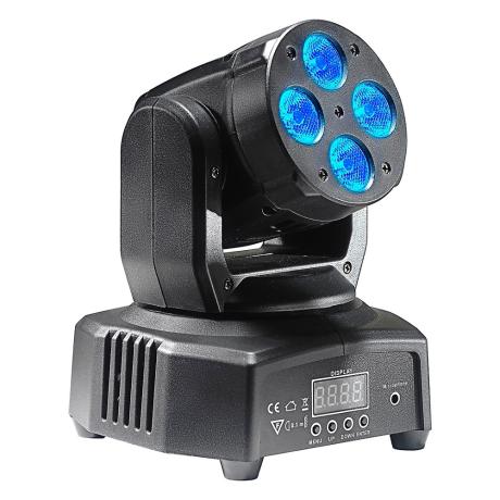 PLS MOVING HEAD LED LIGHT RGBW 4*10W