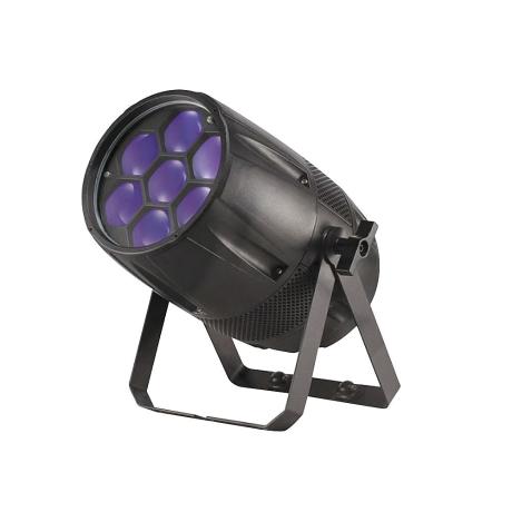 PLS LED PAR RGBW 7X40W,IP65 ΜΕ ΜΗΧΑΝΙΚΟ ZOOM 2°-50°