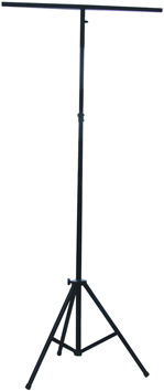 EUROLITE STEEL LIGHTING STAND WITH CROSSBAR, MAX. LOAD 18kg, MAX. HEIGHT 340cm