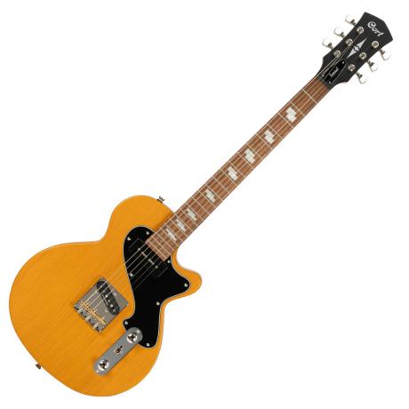 CORT ELECTRIC GUITAR  SUNSET SERIES OPEN PORE MUSTARD YELLOW