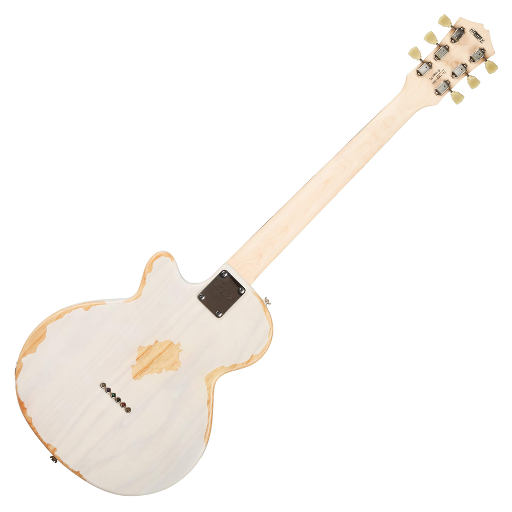 CORT ELECTRIC GUITAR SUNSET SERIES WORN WHITE BLONDE