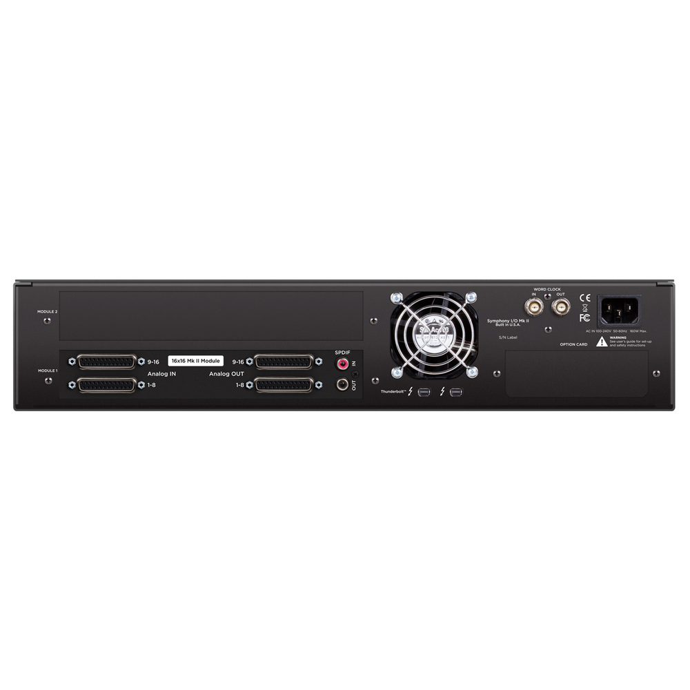 APOGEE SYMPHONY I/O MKII  16x16 ANALOG THUNDERBOLT
