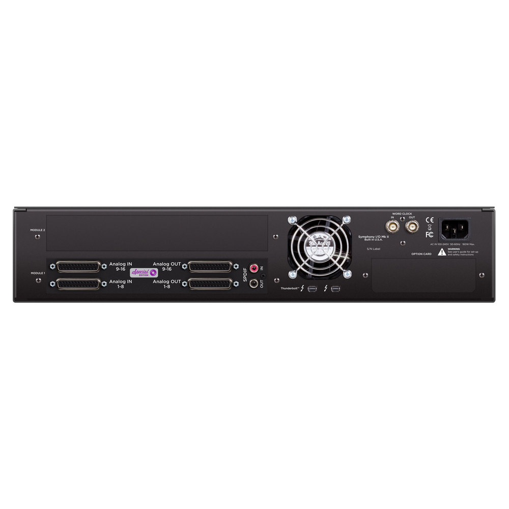APOGEE SYMPHONY I/O MKII  TB 16 Analog I/O