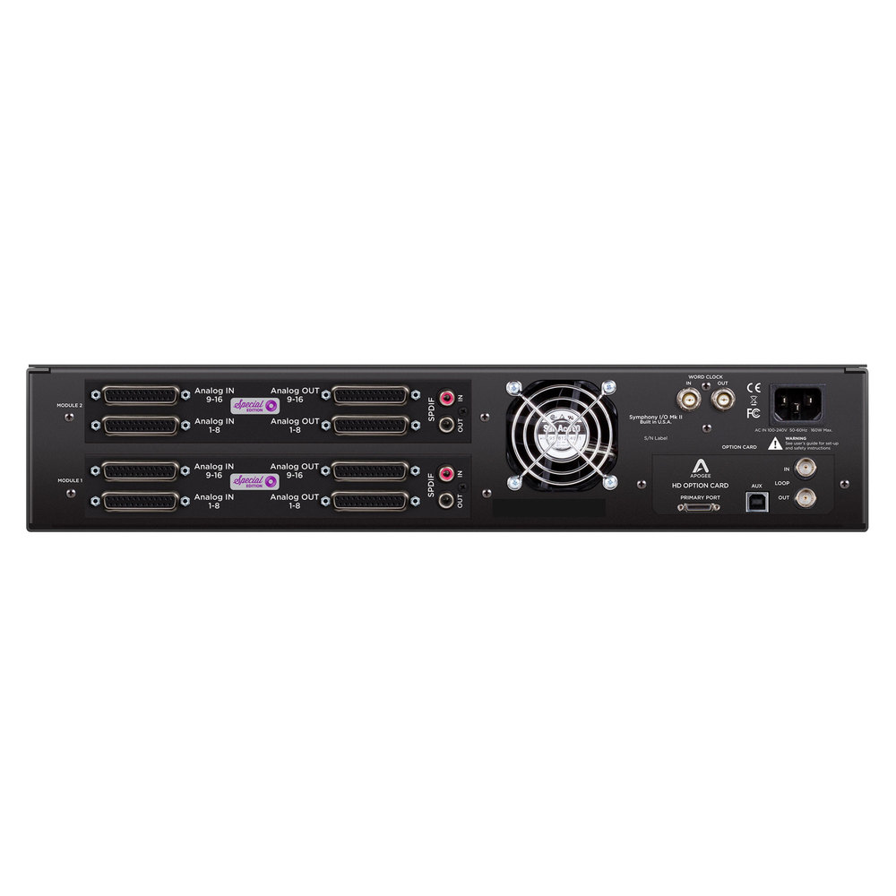 APOGEE SYMPHONY I/O MKII  PRO TOOLS HD 32 Analog I/O